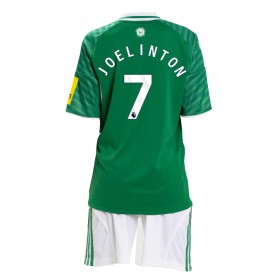 Dětské fotbalový komplet Newcastle United Joelinton #7 Venkovní košile 2025-26 Krátkým Rukávem